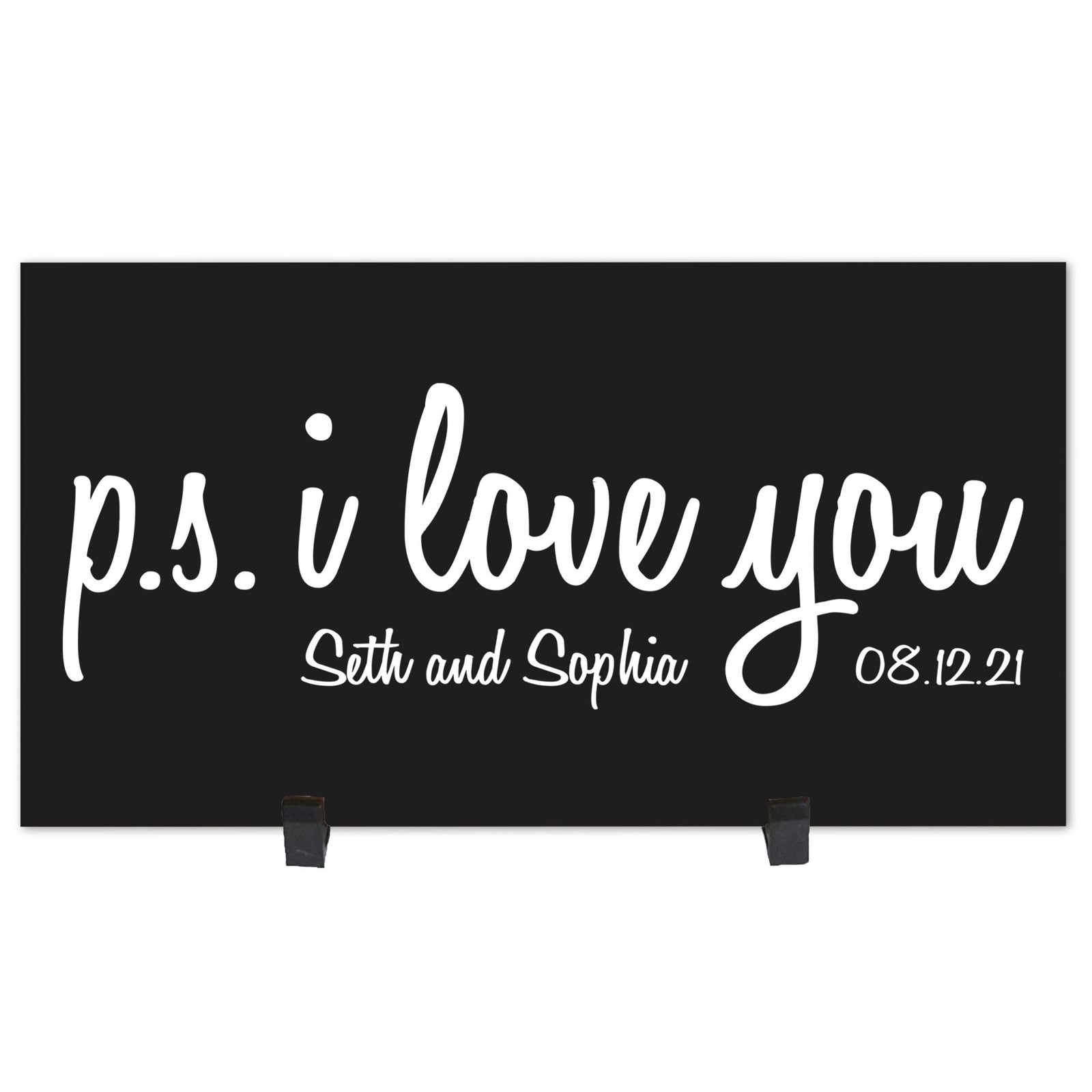 Personalized Family Housewarming Plaque - I Love You - LifeSong Milestones