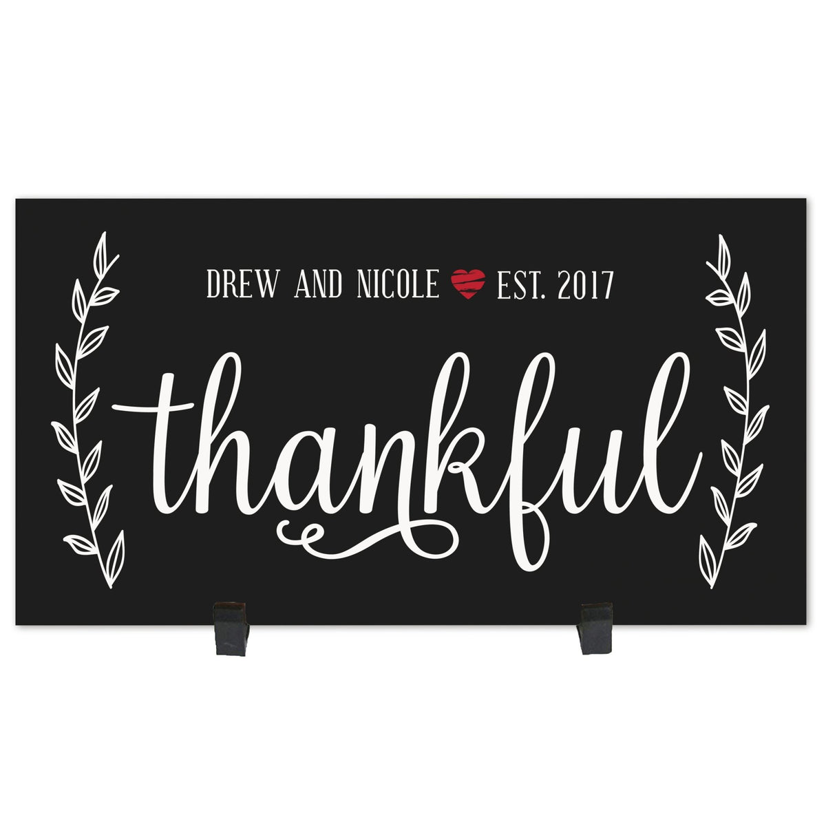 Personalized Family Housewarming Plaque - Thank You - LifeSong Milestones