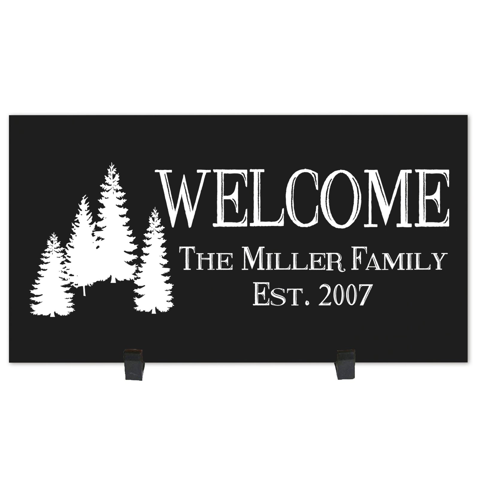 Personalized Family Housewarming Plaque - Welcome - LifeSong Milestones