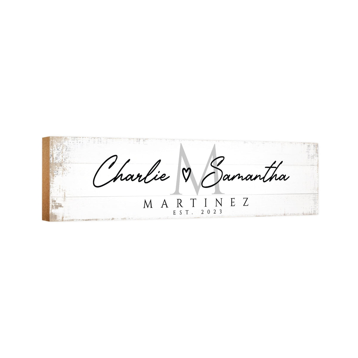 Personalized Family Wall Hanging Plaque for Home Décor Ideas - Martinez - LifeSong Milestones