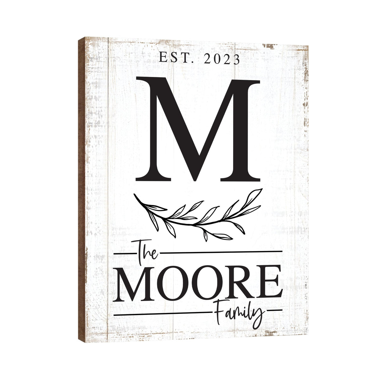 Personalized Family Wall Hanging Plaque for Home Décor - T - LifeSong Milestones