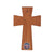 Personalized Family Wooden Wall Cross - We Shall Serve The Lord - LifeSong Milestones
