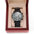 Personalized Father's Day Gift Chronograph Black Watch - LifeSong Milestones