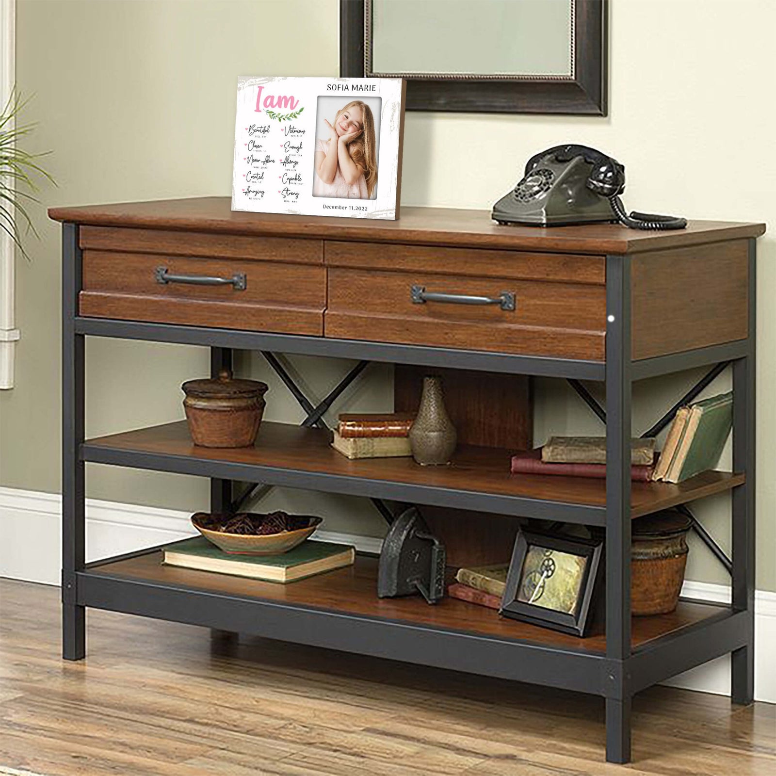 Personalized Fearfully & Wonderfully Made Picture Frame - LifeSong Milestones