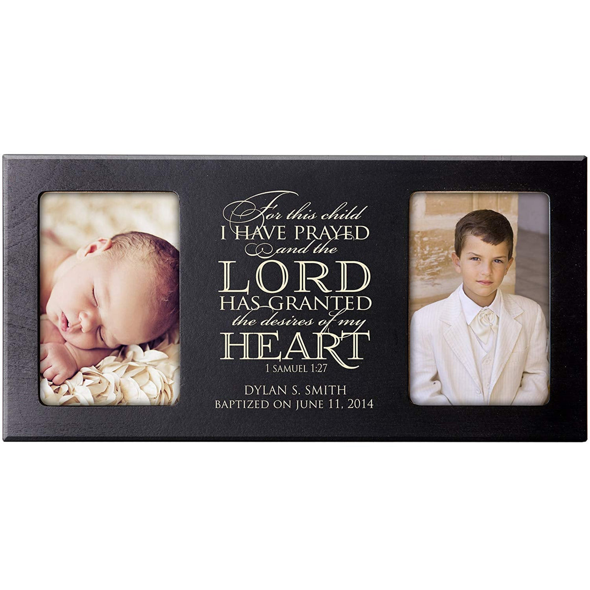 Personalized First Communion Photo Frame Gift "I Have Prayed" - LifeSong Milestones