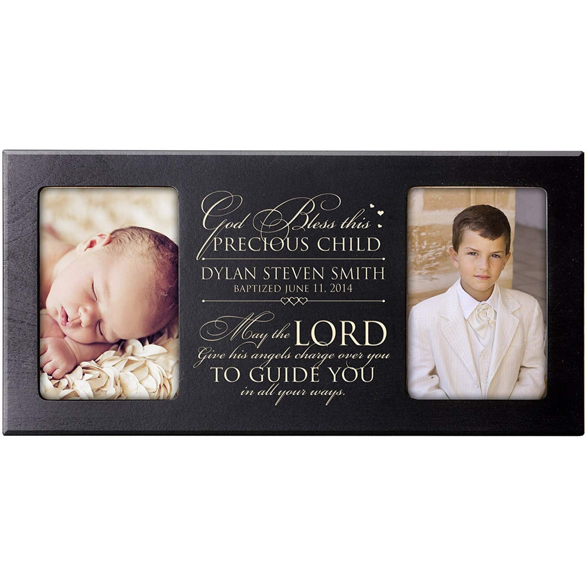 Personalized First Communion Photo Frame Gift "Precious Child" - LifeSong Milestones