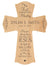 Personalized First Holy Communion Wall Cross - Peace of Jesus - LifeSong Milestones
