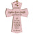 Personalized Godchild Baptism Cross for Boys Girls Wonderfully Made - LifeSong Milestones