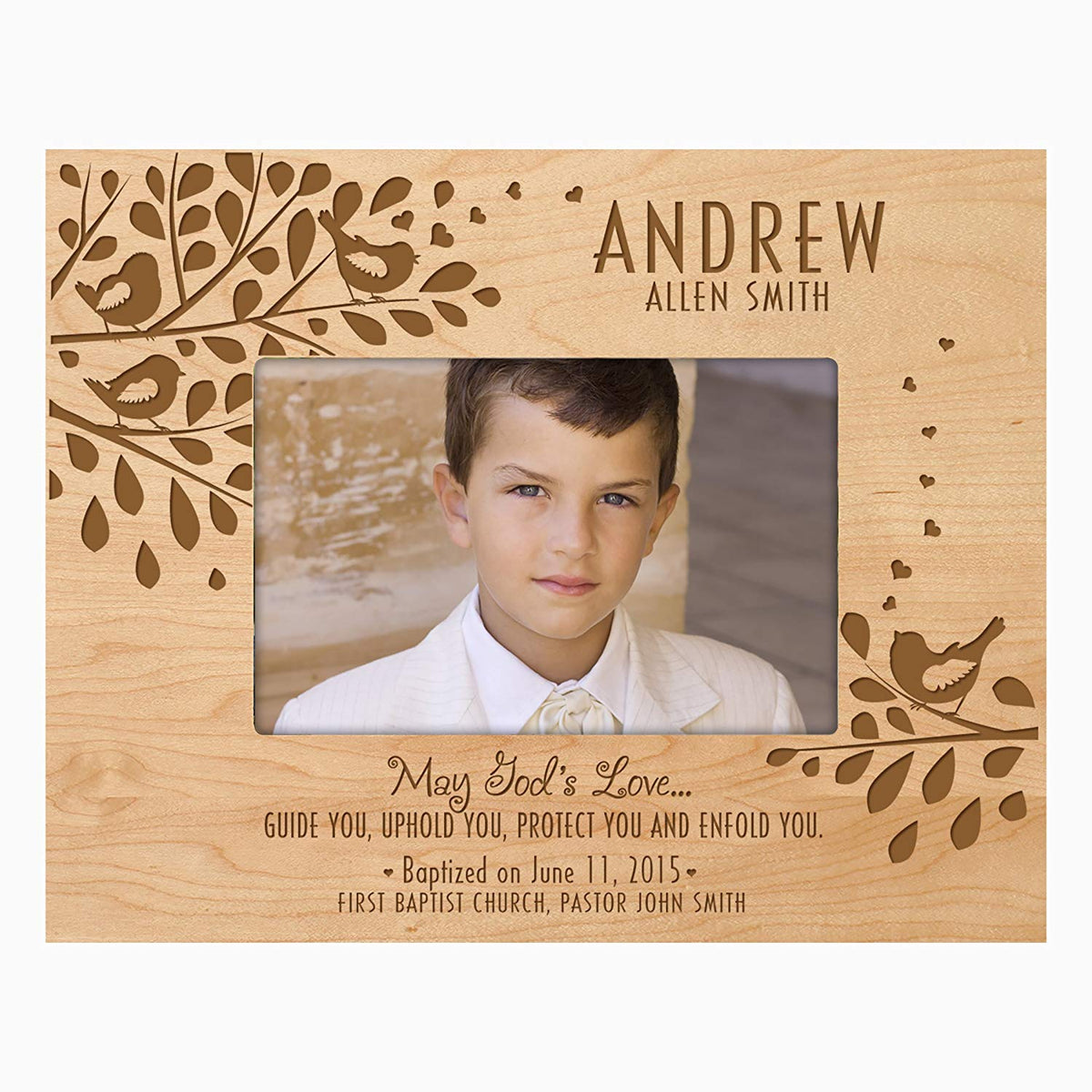 Personalized Godparent Picture Frame Gift 