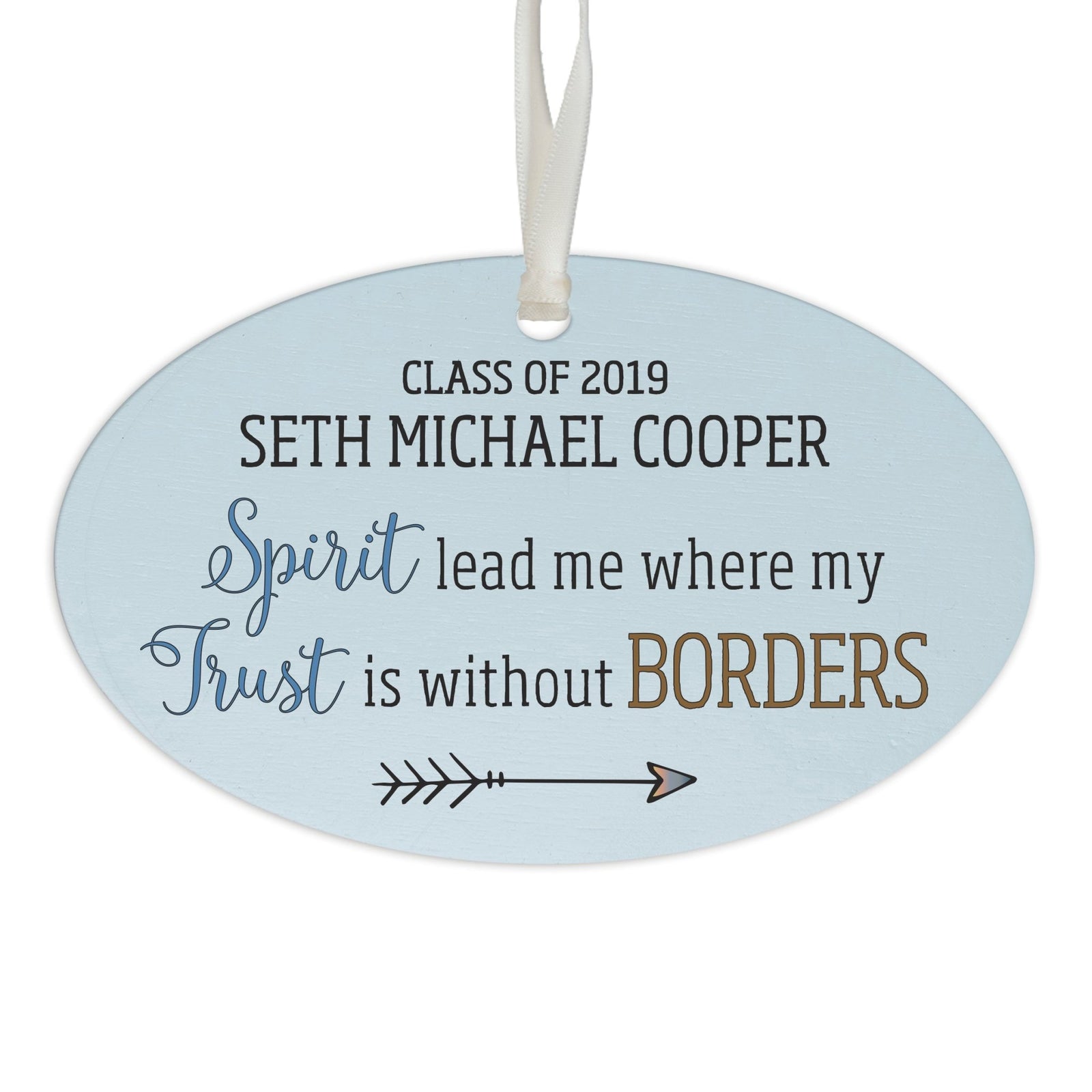 Personalized Graduation Ornament Gift for Graduate - Spirit Lead - LifeSong Milestones