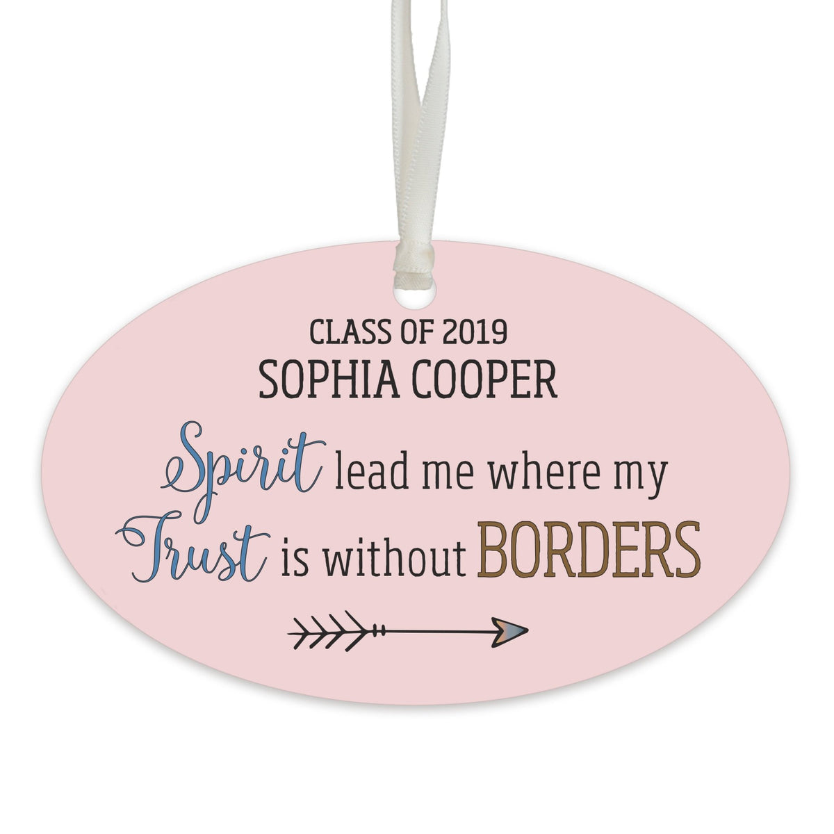 Personalized Graduation Ornament Gift for Graduate - Spirit Lead - LifeSong Milestones