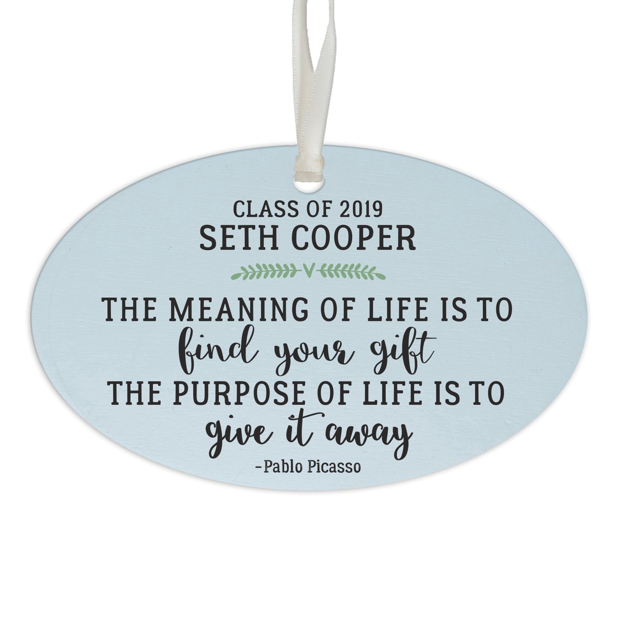 Personalized Graduation Ornament Gift for Graduate - The Meaning - LifeSong Milestones