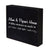 Personalized Grandparent Gifts Black 10"x10" Shadow Box - Memories - LifeSong Milestones