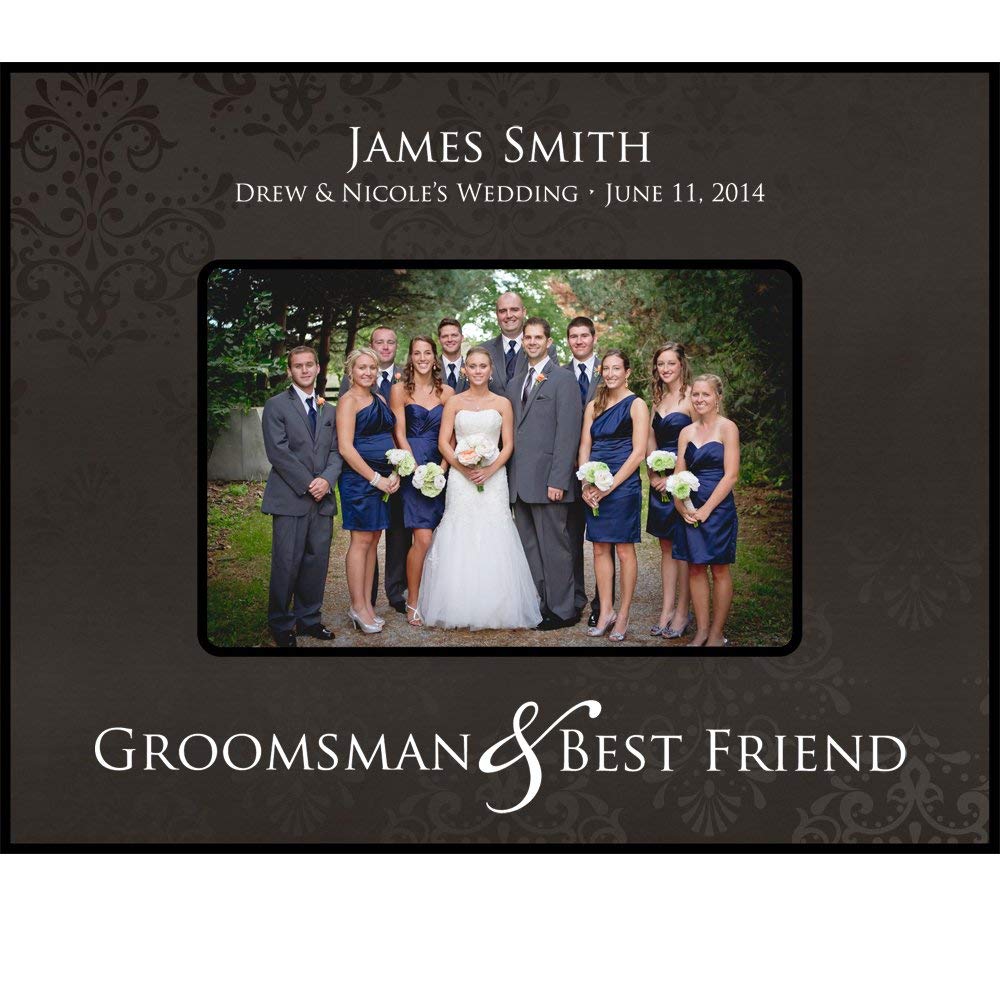 Personalized Groomsmen picture frame Wedding Party Gifts - LifeSong Milestones