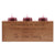 Personalized Handcrafted Scriptural Cherry Candle Holder - As For Me - LifeSong Milestones
