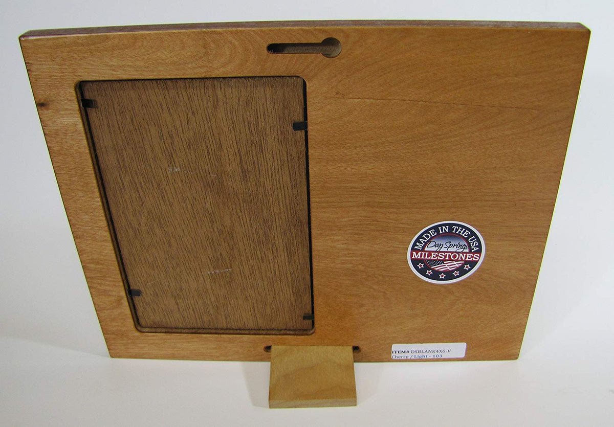 Personalized Happy Fathers Day Engraved Picture Frame - 1 Corinthians 15:58 - LifeSong Milestones