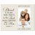 Personalized Happy Fathers Day Engraved Picture Frame - Jeremiah 17:7 - LifeSong Milestones