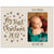 Personalized Home Baby's First Christmas Photo Frame Holds 4x6 Photograph - LifeSong Milestones