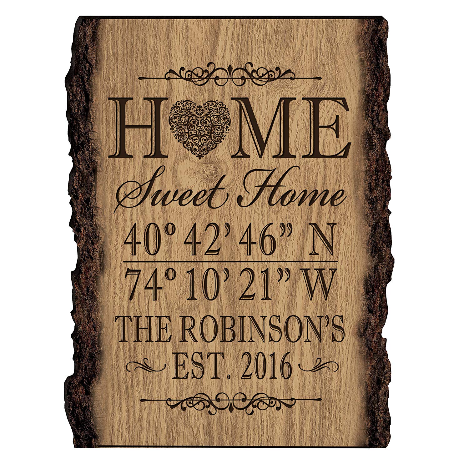 Personalized Home Barky Wall Sign - Home Sweet Home - LifeSong Milestones