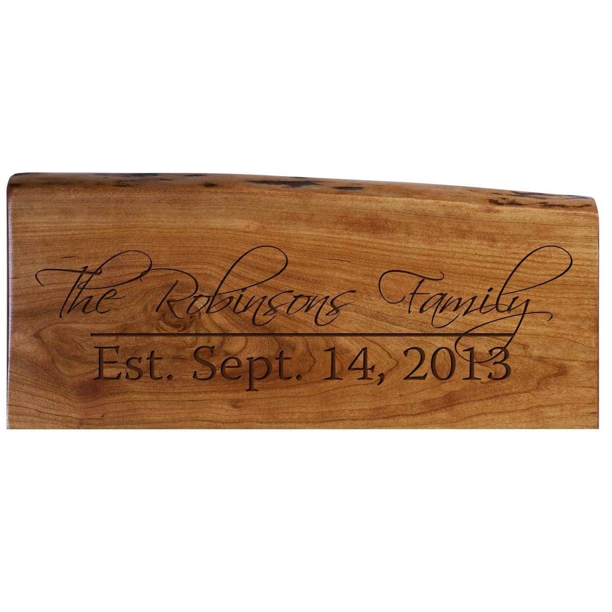 Personalized Home Decor Family Established Plaque - 1 - LifeSong Milestones