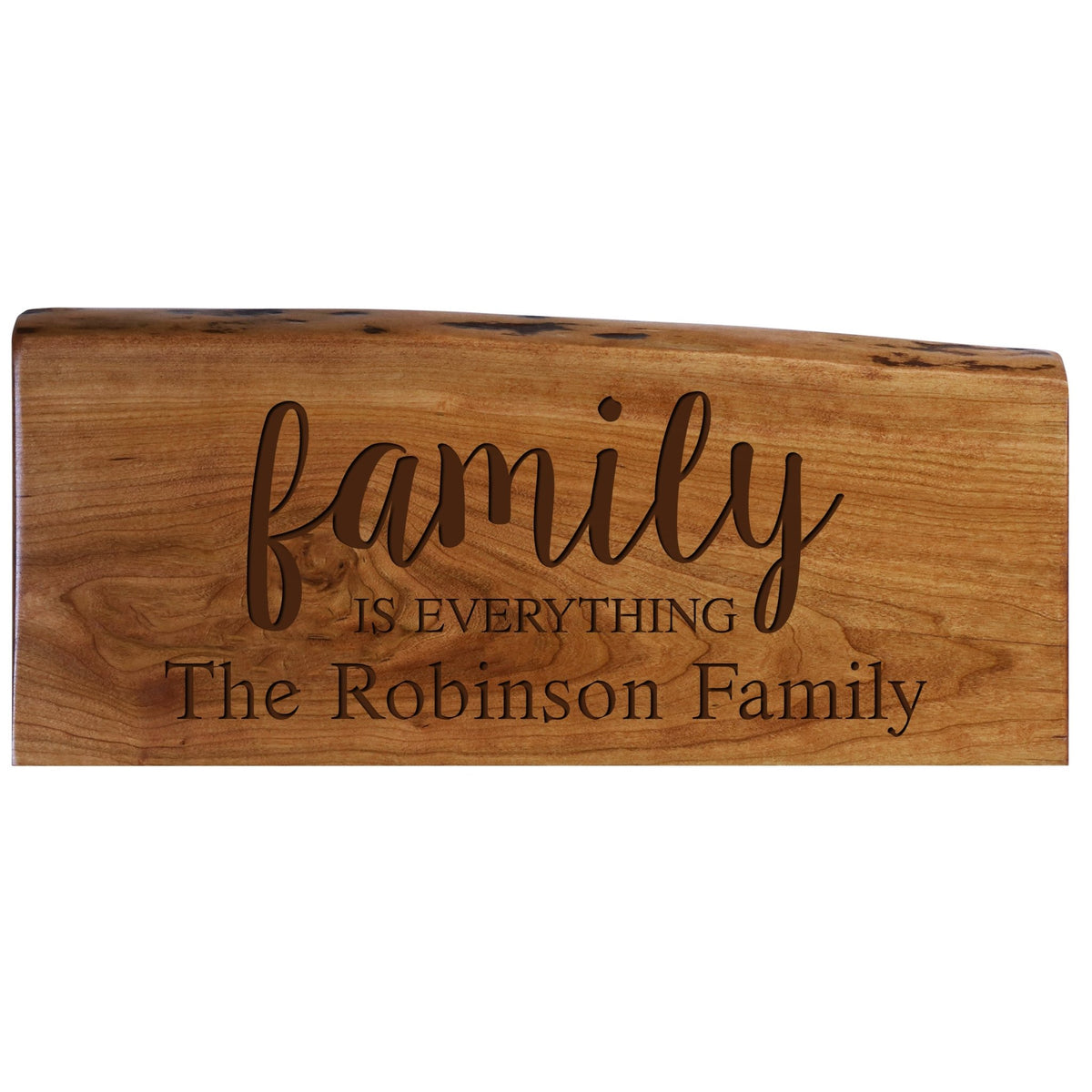 Personalized Home Decor Family Established Plaque - Family is Everything Name - LifeSong Milestones