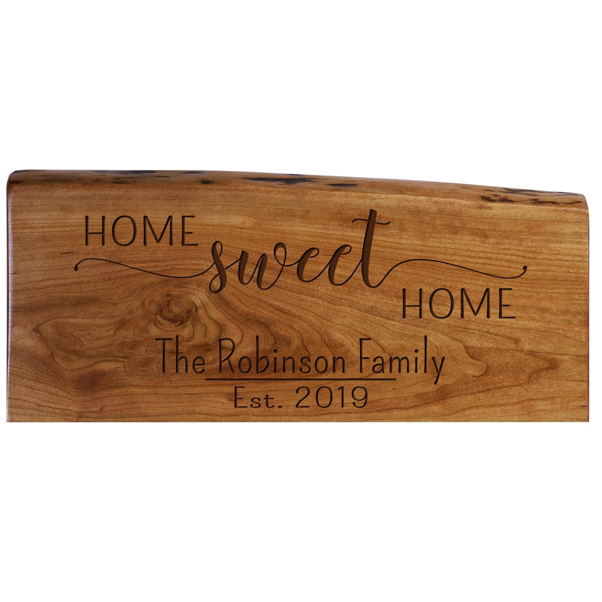 Personalized Home Decor Family Established Plaque - Home Sweet Home - LifeSong Milestones