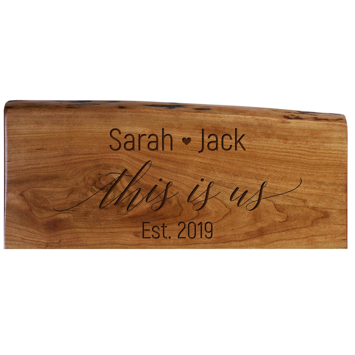 Personalized Home Decor Family Established Plaque - This Is Us - LifeSong Milestones