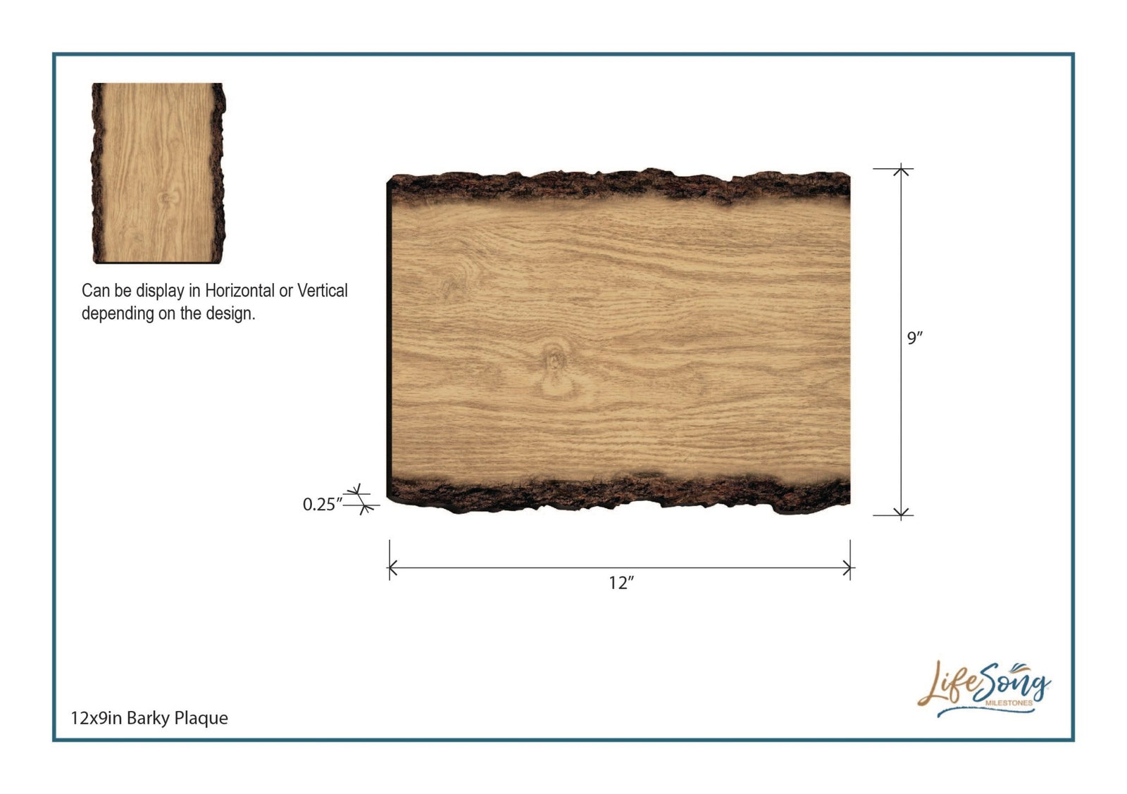 Personalized Home & Family Wooden Barky Plaque 12x9in - Every Family Has - LifeSong Milestones