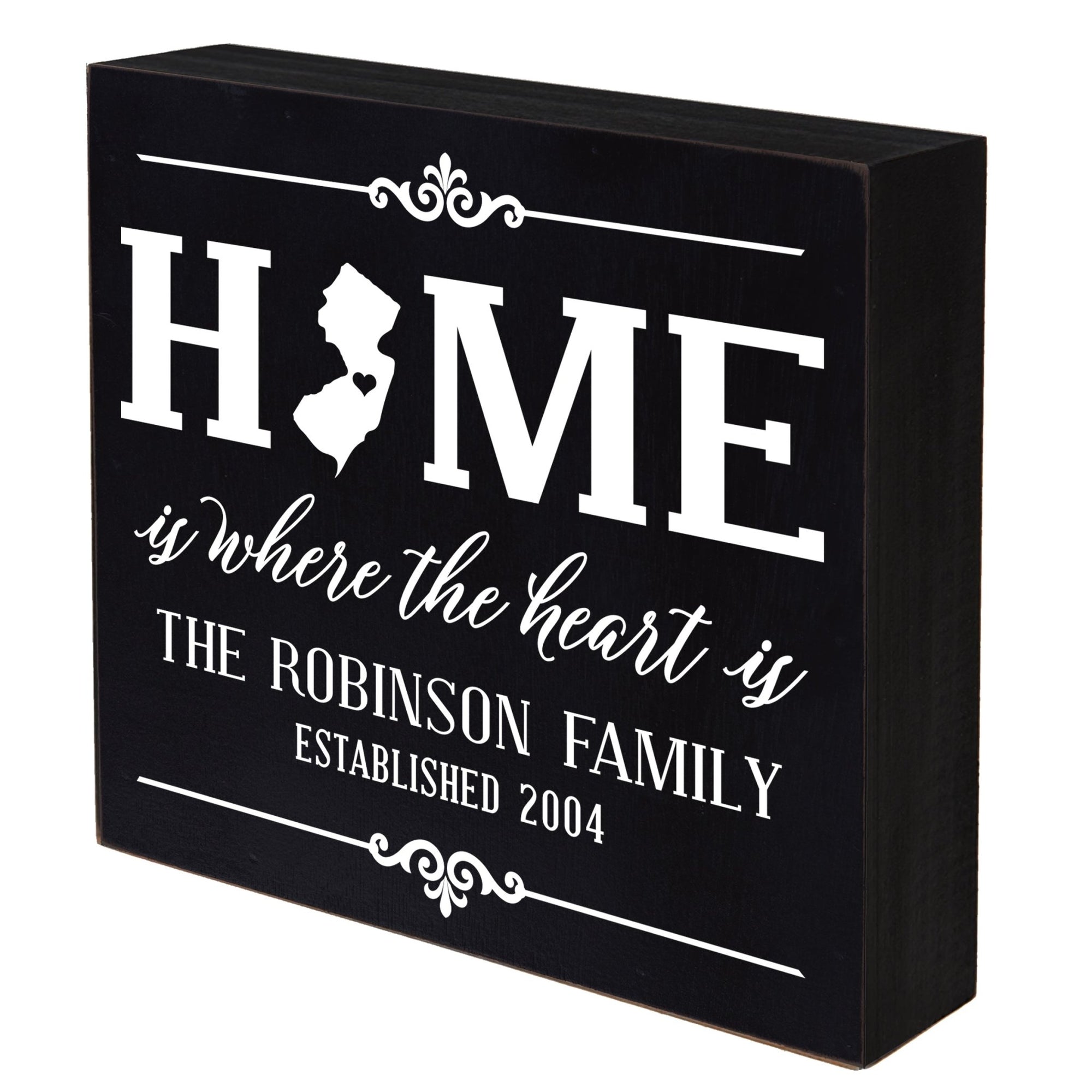 Personalized Home State Shadow Box 10x10 - New York - LifeSong Milestones
