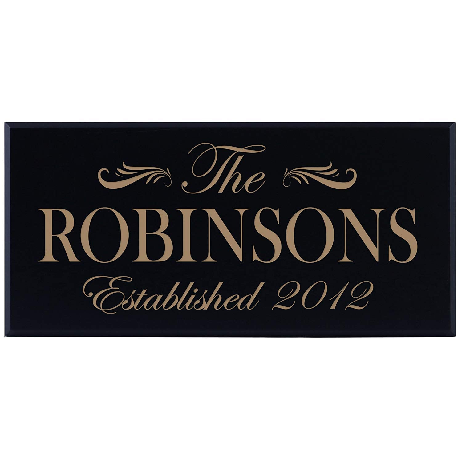 Personalized Home Wall Sign - Family Name - LifeSong Milestones