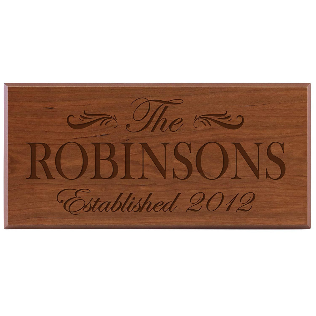 Personalized Home Wall Sign - Family Name - LifeSong Milestones