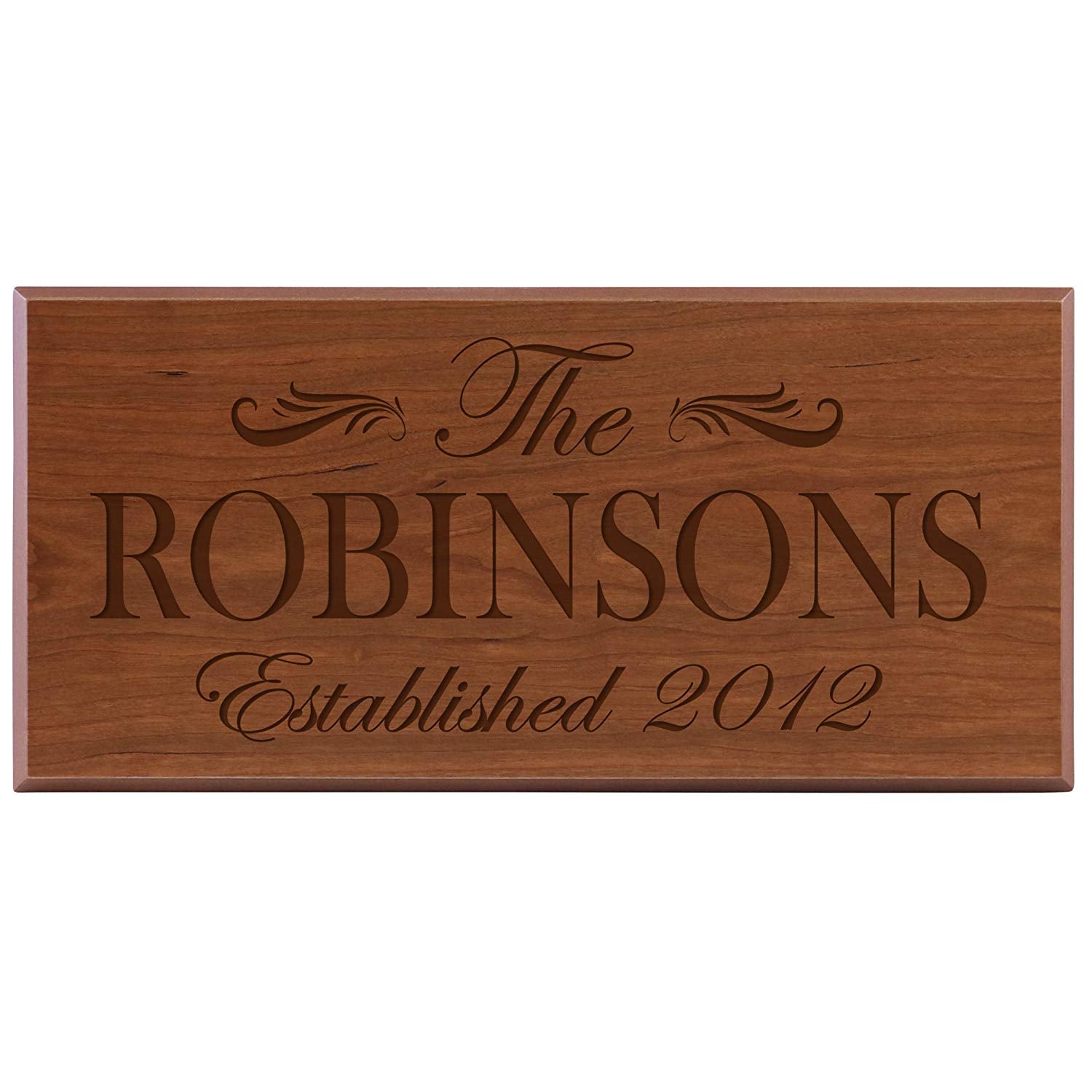 Personalized Home Wall Sign - Family Name - LifeSong Milestones