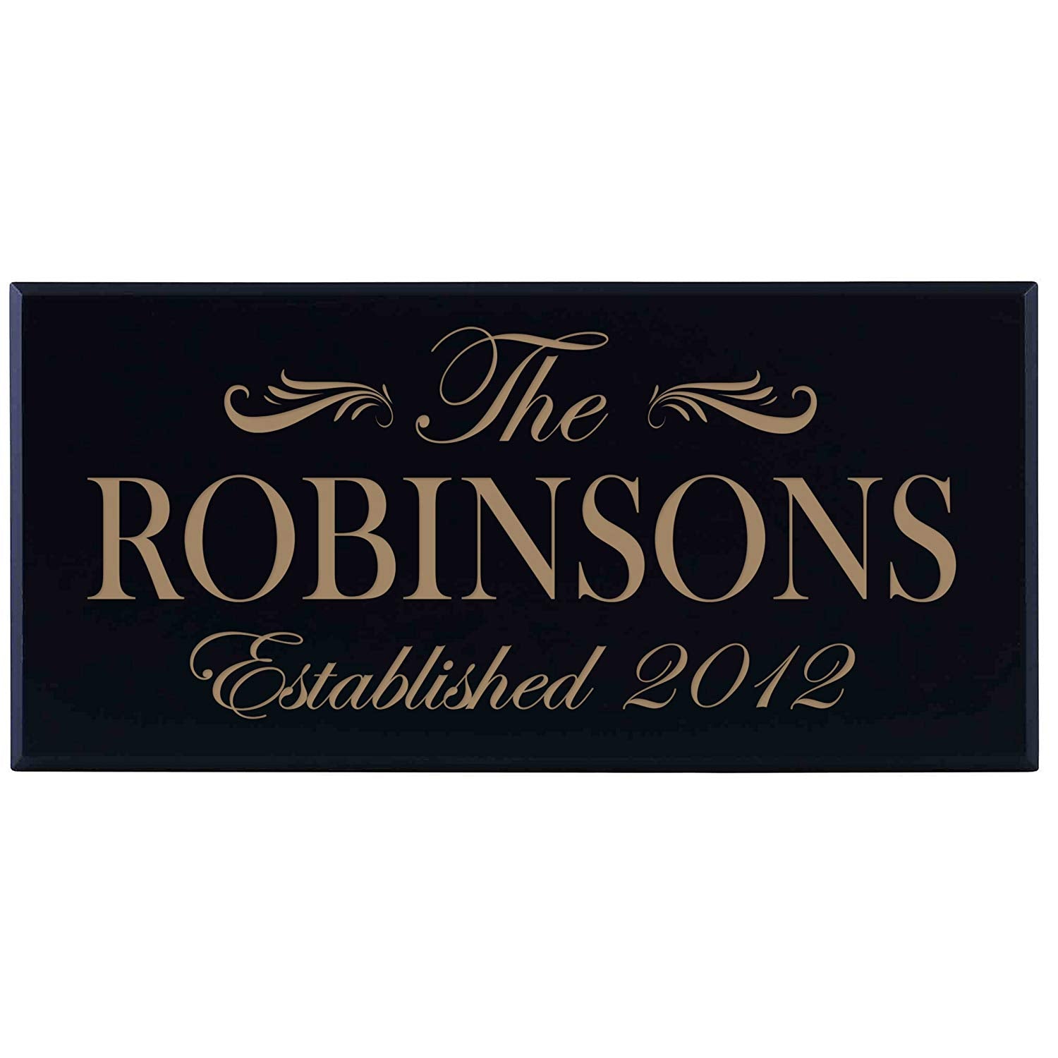 Personalized Home Wall Sign - Family Name - LifeSong Milestones