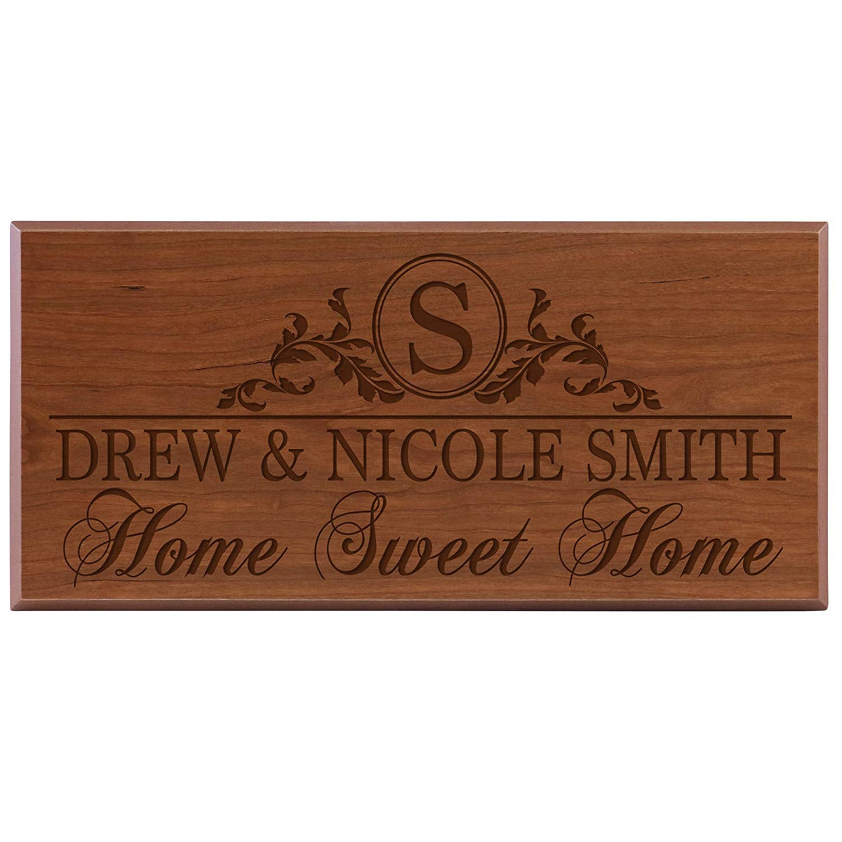 Personalized Home Wall Sign - Home Sweet Home - LifeSong Milestones