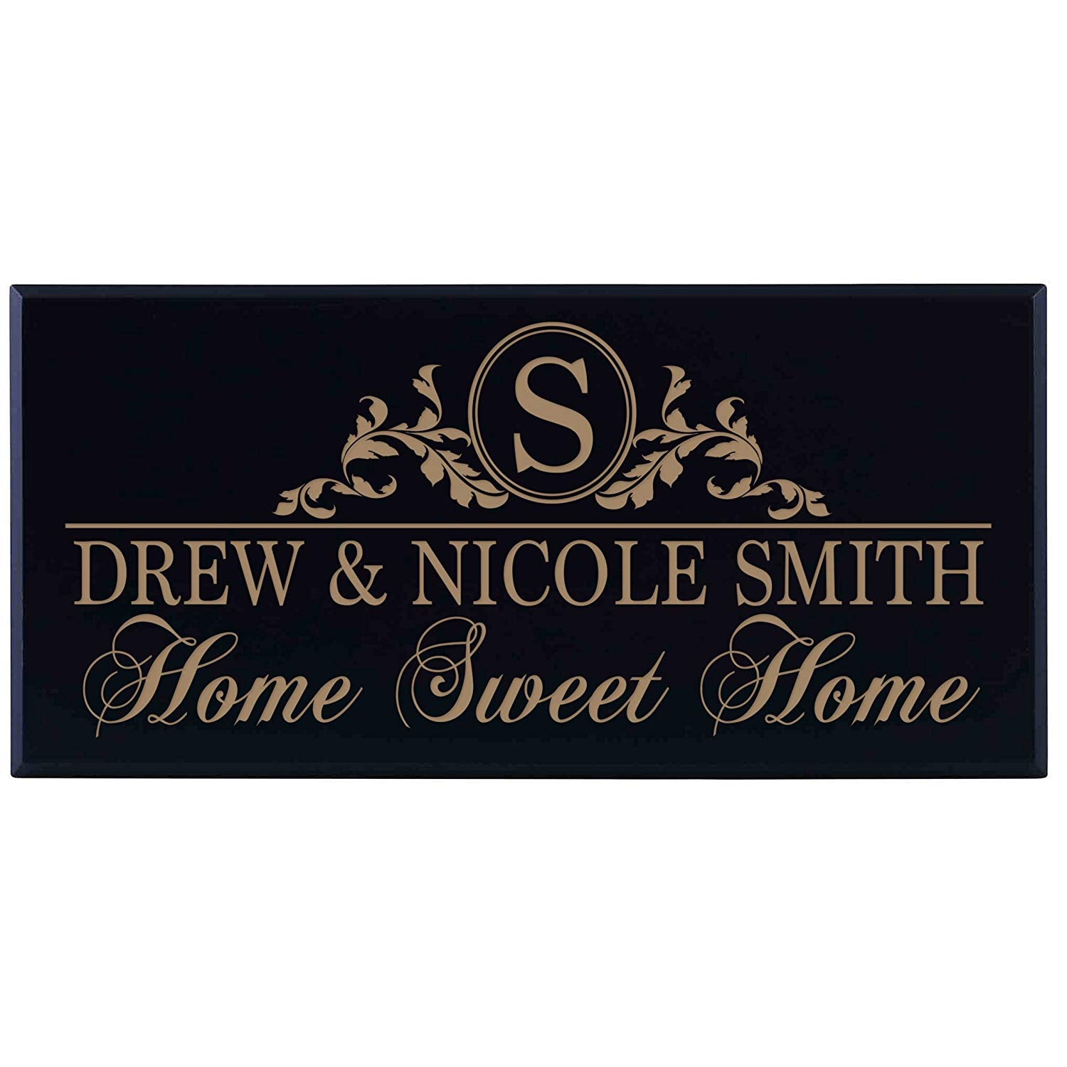Personalized Home Wall Sign - Home Sweet Home - LifeSong Milestones