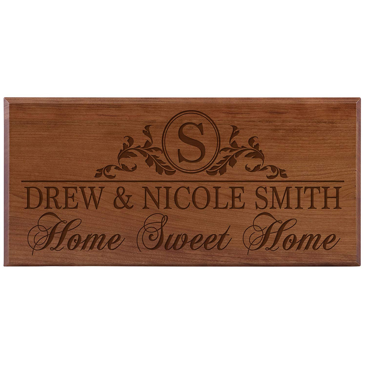 Personalized Home Wall Sign - Home Sweet Home - LifeSong Milestones