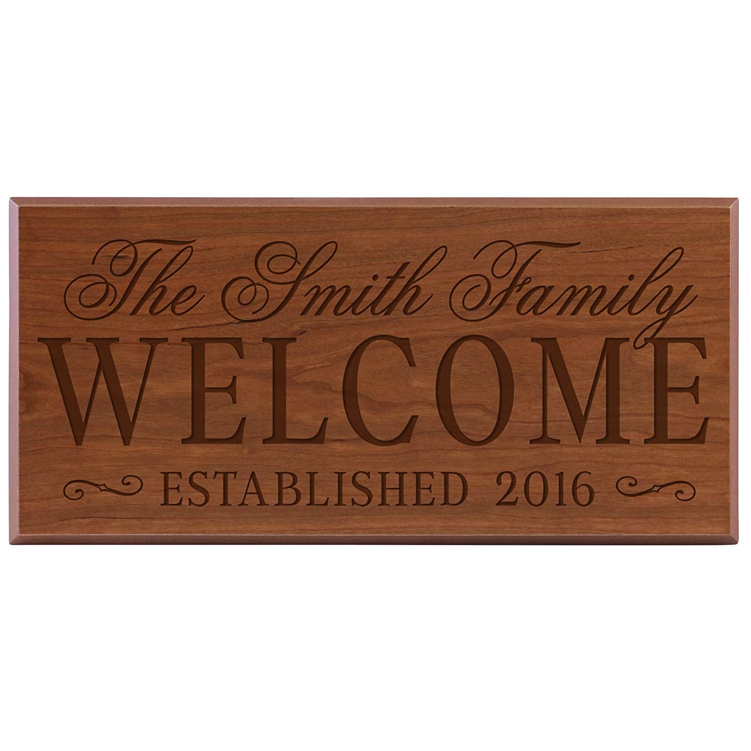 Personalized Home Wall Sign - Welcome - LifeSong Milestones