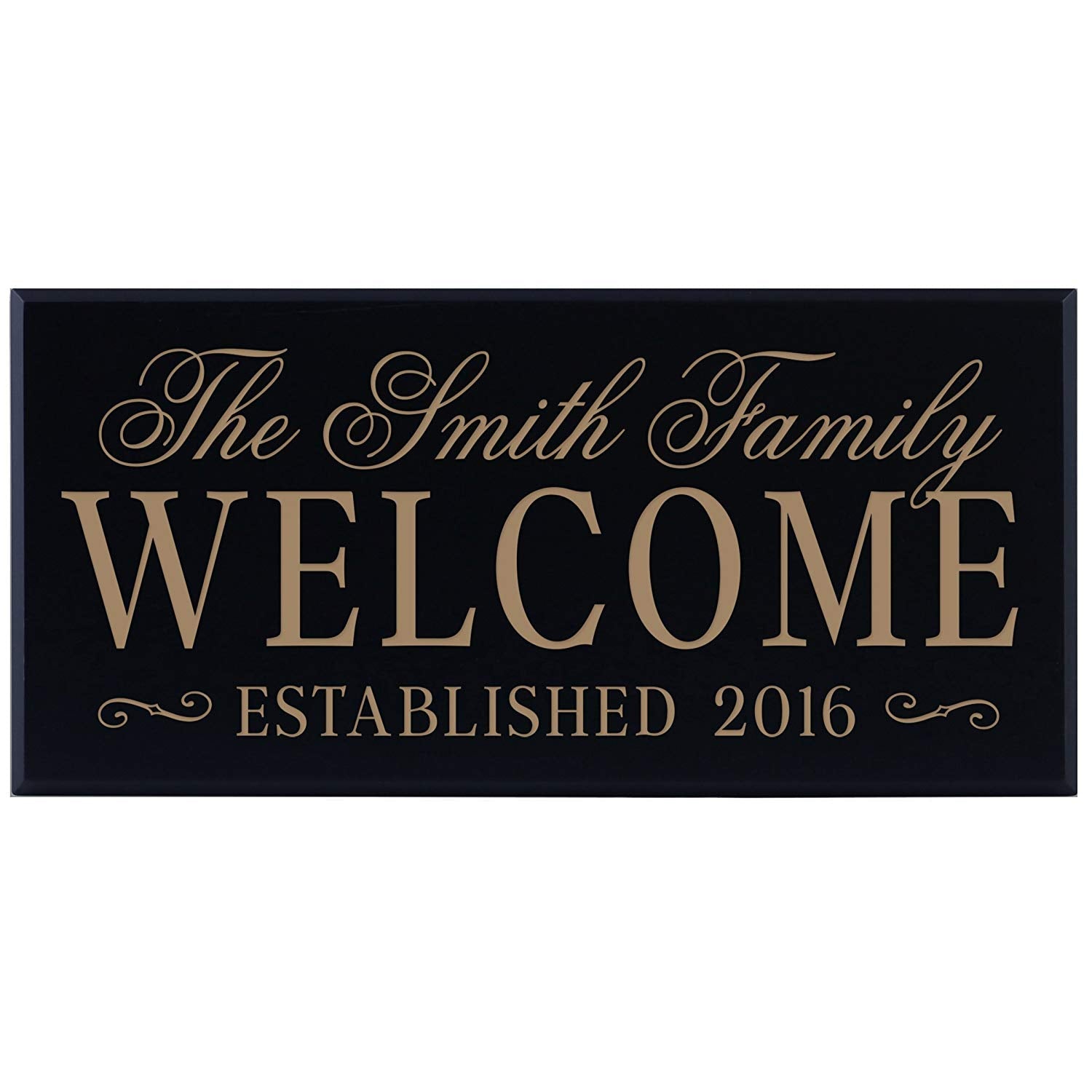 Personalized Home Wall Sign - Welcome - LifeSong Milestones