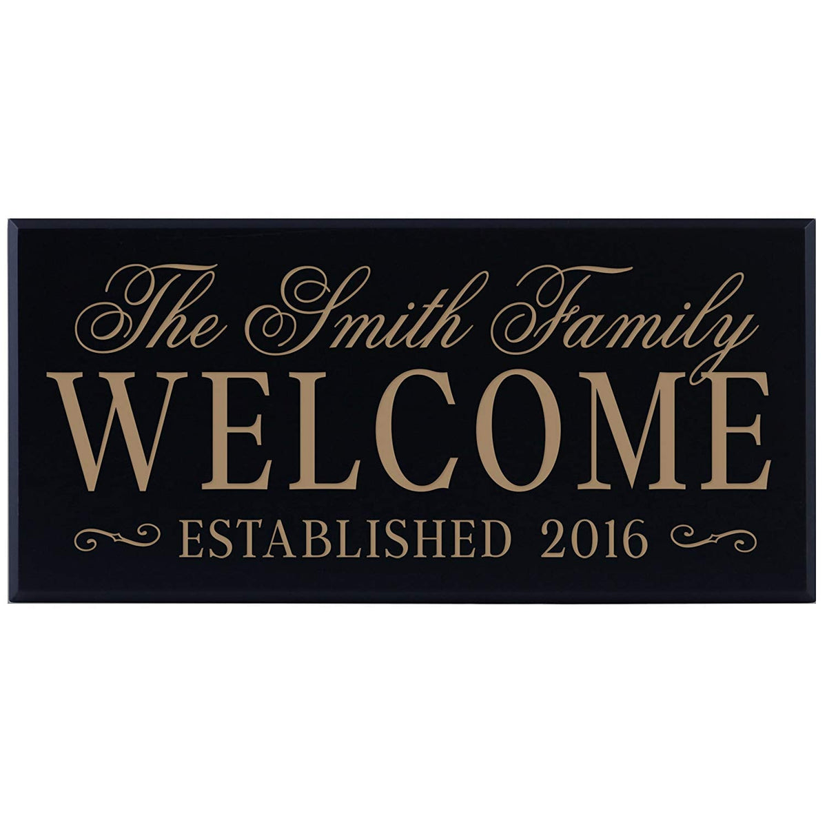 Personalized Home Wall Sign - Welcome - LifeSong Milestones