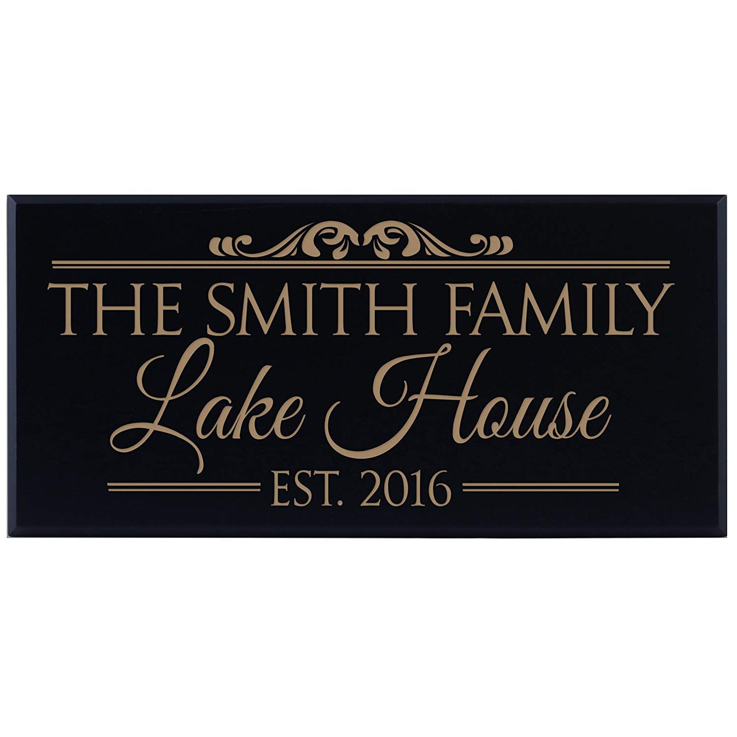Personalized Home Wall Sign - Welcome To Our Lake House - LifeSong Milestones