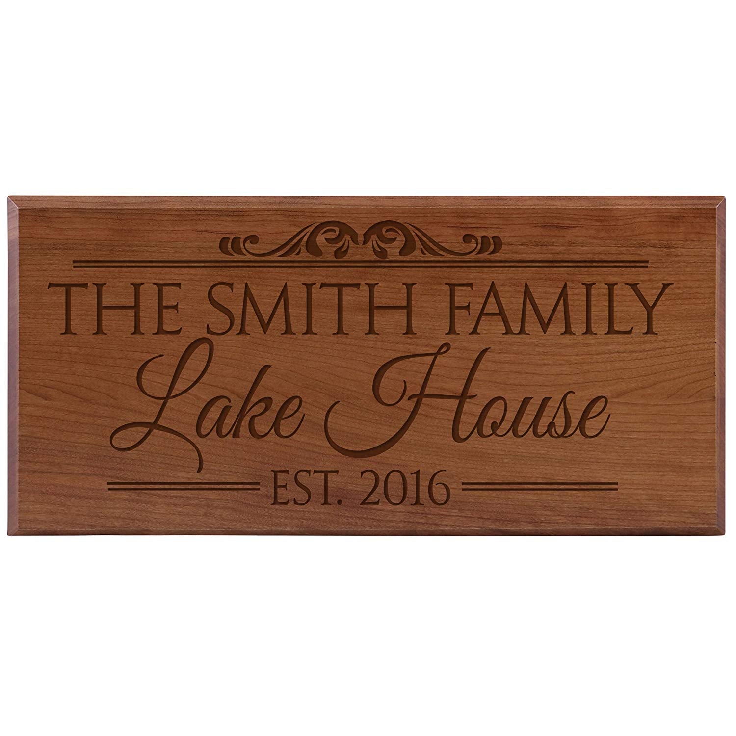 Personalized Home Wall Sign - Welcome To Our Lake House - LifeSong Milestones