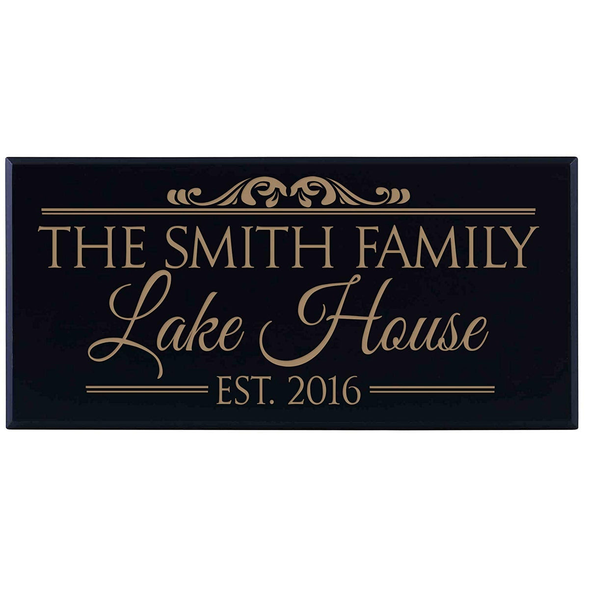 Personalized Home Wall Sign - Welcome To Our Lake House - LifeSong Milestones