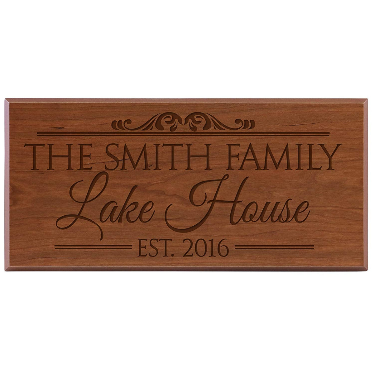 Personalized Home Wall Sign - Welcome To Our Lake House - LifeSong Milestones