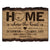 Personalized Home Wood Bark Sign - Home Is Where The Heart Is - LifeSong Milestones