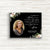 Personalized Human Memorial Black Photo & Inspirational Verse Bereavement Wall Décor & Sympathy Gift Ideas - It Broke Our Heart - LifeSong Milestones