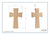 Personalized Inspirational Wooden Hanging Wall Cross 7x11 – As for me and my house - LifeSong Milestones