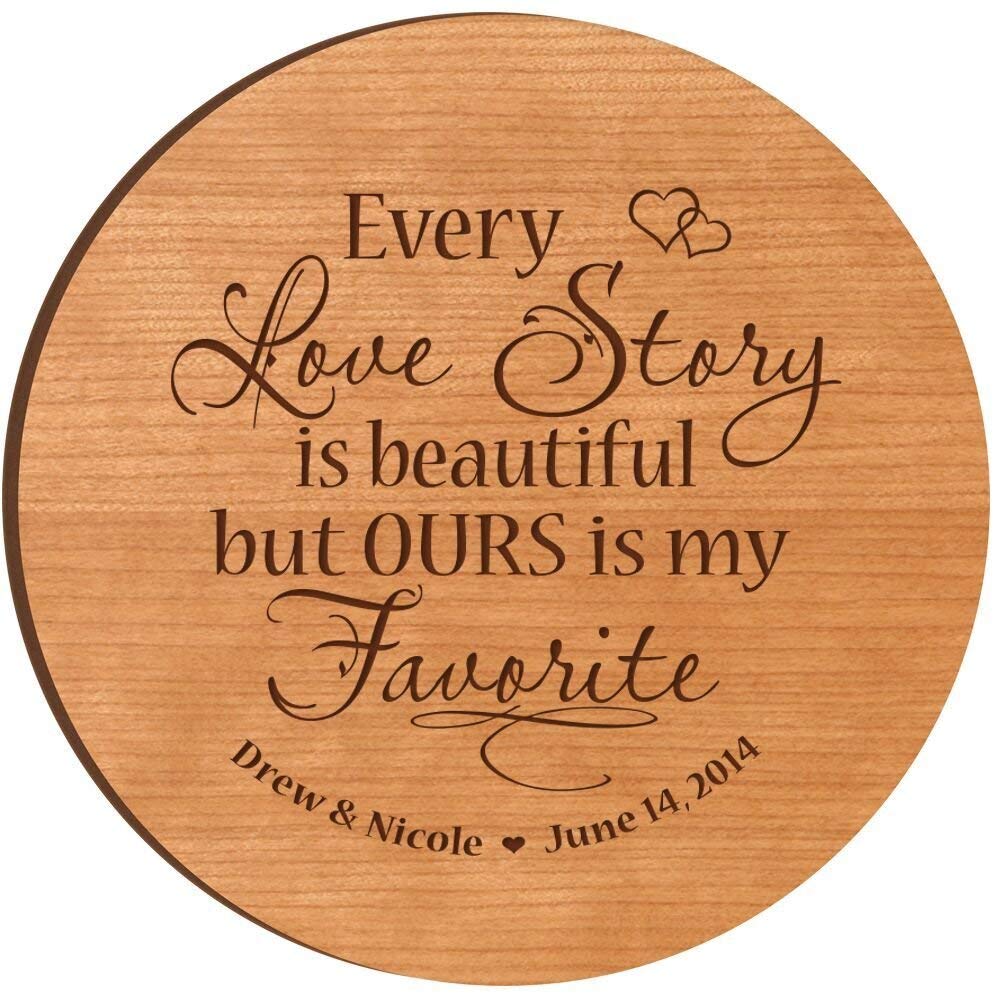 Personalized Lazy Susan Turntable server for Home - LifeSong Milestones