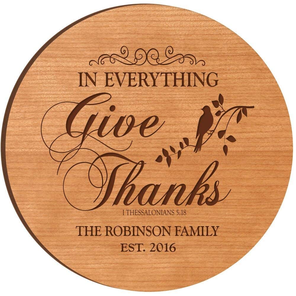 Personalized Lazy Susan Turntable server for Home - LifeSong Milestones