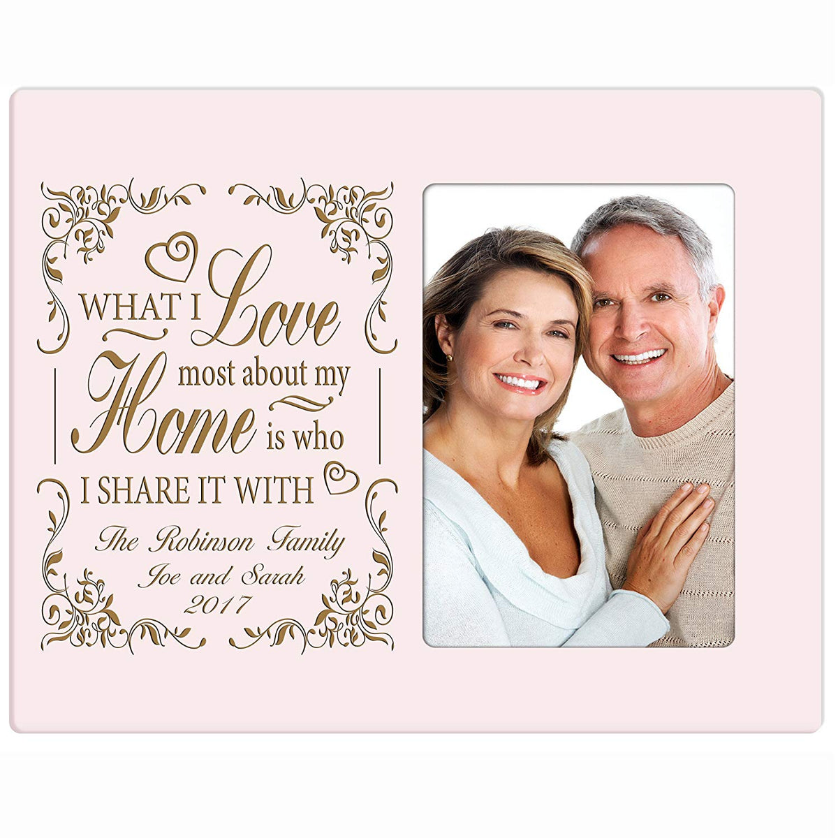 Lifesong Milestones Personalized Couples Wedding Anniversary Picture Frame Decorations