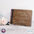 Personalized Medium Wooden Memorial Guestbook 12.375x8.5 - In Loving Memory (Walk) - LifeSong Milestones